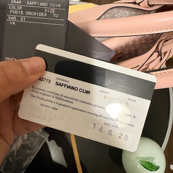 Prada Blush Pink Tote Bag - Picture 5 of 10